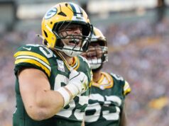 Packers adicionam substituição de Tucker Kraft após entrarem no comércio importante Green Bay Packers TE Tucker Kraft