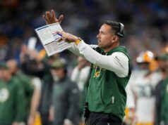 Packers recebem notícias esmagadoras após grande vitória sobre os Leões Matt LaFleur, Green Bay Packers