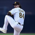 San Diego Padres pitcher Dylan Cease