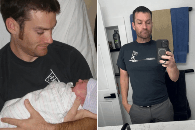 Pai tira foto com filha recém-nascida – 17 anos depois, atualização derrete corações
