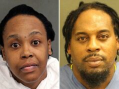 Pais da Flórida são presos depois que gêmeos de 4 anos supostamente se matam com uma arma carregada escondida sob a almofada do sofá Keishara B. Goodrum.