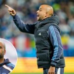 Pascal Jansen, técnico principal da cidade de Nova York, chega antes da final da conferência oeste da Audi 2025 MLS Cup.