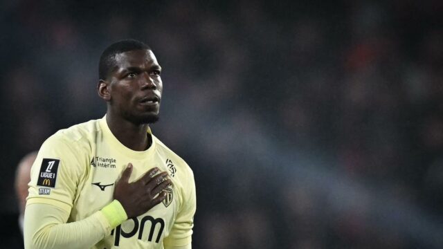 Paul Pogba estreia pelo Mônaco no primeiro jogo em mais de dois anos
