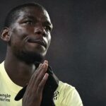 Paul Pogba em ação.