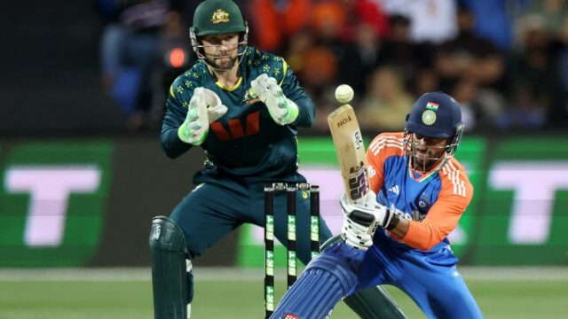 Placar ao vivo AUS vs IND, 4º T20I: sorteio às Placar ao vivo AUS vs IND, 4º T20I: sorteio às 13h15 IST; Atualizações e comentários do jogo Índia x Austrália