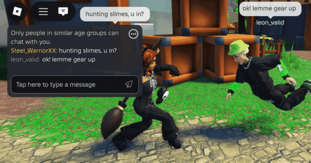 Plataforma popular de jogos online para verificar a idade dos rostos dos usuários
