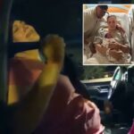 Policial de Michigan faz parto de bebê na beira da estrada com a ajuda do irmão despachante