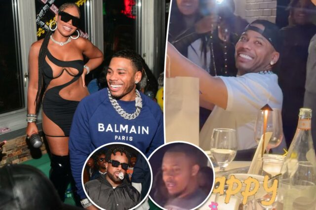 Por dentro da festa privada de aniversário de 51 anos de Ashanti para o marido Nelly com os convidados surpresa Jermaine Durpi e Bow Wow
