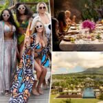 Por dentro das luxuosas férias do elenco de 'Real Housewives of Potomac' em Nevis - e tudo o que eles comeram
