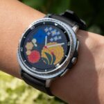 O Samsung Galaxy Watch 8 Classic mostrando uma notificação