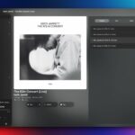 Uma grade de capa em Álbuns para Mac.