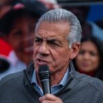 New Jersey gubernatorial candidate Jack Ciattarelli speaks during a rally on Saturday, November 1, 2025, in Westfield, New Jersey.