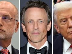 Presidente da FCC republica pedido de Donald Trump para que a NBC demita Seth Meyers ‘imediatamente’ Presidente da FCC republica pedido de Donald Trump para que a NBC demita Seth Meyers 'imediatamente'