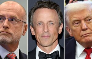 Presidente da FCC republica pedido de Donald Trump para que a NBC demita Seth Meyers ‘imediatamente’ Presidente da FCC republica pedido de Donald Trump para que a NBC demita Seth Meyers 'imediatamente'