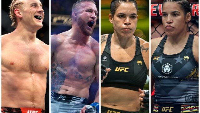 Primeiro Paramount+ Fight Card do UFC com Paddy Pimblett, x Primeiro Paramount+ Fight Card do UFC com Paddy Pimblett, x Justin Gaethje, Kayla Harrison x Amanda Nunes