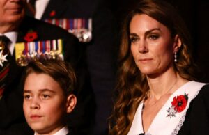 Príncipe George se junta à mãe Kate Middleton em seu primeiro Festival da Memória Os momentos mais doces do príncipe William e da princesa Kate com seus filhos 419