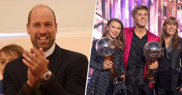 Príncipe William grita vitória de Robert Irwin em 'Dancing with Príncipe William grita vitória de Robert Irwin em 'Dancing with the Stars'