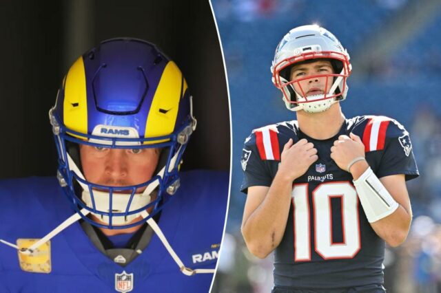 O quarterback do Los Angeles Rams, Matthew Stafford.