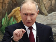 Putin: Rússia pronta para lutar até o último ucraniano morrer Putin fez seus comentários durante uma viagem ao Quirguistão