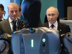 Putin chama robô russo dançante de ‘muito bonito’ em momento estranho de conferência de IA Putin chama robô russo dançante de 'muito bonito' em momento estranho de conferência de IA