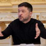 Volodymyr Zelensky alertou a Europa que a Rússia está planejando uma “grande guerra” já em 2029 (AFP via Getty Images)