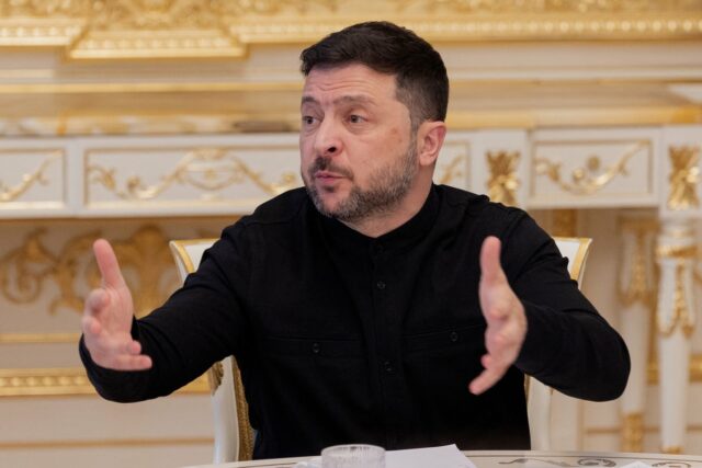 Putin se prepara para desencadear 'grande guerra' na Europa nos Volodymyr Zelensky alertou a Europa que a Rússia está planejando uma “grande guerra” já em 2029 (AFP via Getty Images)