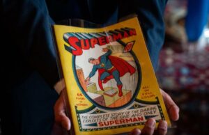 Quadrinho do Super-Homem encontrado em um sótão na Califórnia é vendido pelo valor recorde de US$ 9,12 milhões em leilão Quadrinho do Super-Homem encontrado em um sótão na Califórnia é vendido pelo valor recorde de US$ 9,12 milhões em leilão