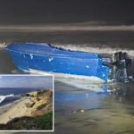 Quatro mortos quando navio de migrantes tomba em ondas fortes na costa de San Diego
