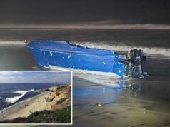 Quatro mortos quando navio de migrantes tomba em ondas fortes na costa de San Diego Quatro mortos quando navio de migrantes tomba em ondas fortes na costa de San Diego