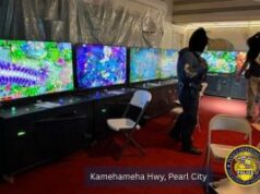 Quatro prisões feitas em Honolulu após investigações e ataques a jogos de azar ilegais A operação policial ocorre na rodovia Kamehameha, no Havaí. Quatro prisões feitas em Honolulu após investigações e ataques a jogos de azar ilegais