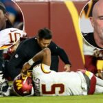 RGIII reage à lesão horrível de Jayden Daniels com pergunta de Dan Quinn