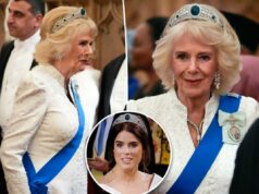 Rainha Camilla apoia Princesa Eugenie com escolha surpreendente de tiara em meio ao escândalo de Andrew Rainha Camilla apoia Princesa Eugenie com escolha surpreendente de tiara em meio ao escândalo de Andrew