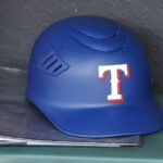 Capacete Texas Rangers