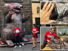 Ratos! Union quer caçar o ‘suspeito’ que cortou ‘Scabby’ fora do Babbo de Nova York Ratos! Union quer caçar o 'suspeito' que cortou 'Scabby' fora do Babbo de Nova York