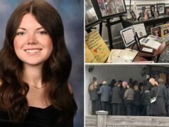 Razão devastadora para os enlutados usarem rosa nos serviços religiosos do adolescente LI morto por ex em assassinato-suicídio fracassado Razão devastadora para os enlutados usarem rosa nos serviços religiosos do adolescente LI morto por ex em assassinato-suicídio fracassado