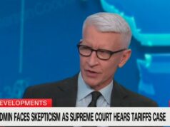 ‘Realmente?!’ Anderson Cooper fica surpreso ao ser informado de que Trump ‘terá que devolver todo o dinheiro’ se SCOTUS derrubar tarifas Yahoo news home
