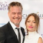 Eric Dane e Rebecca Gayheart no 16º baile anual Chrysalis Butterfly em 3 de junho de 2017 em Brentwood, Califórnia.