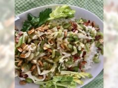 Receita: Aipo frito com amendoim e bacon é um prato ideal para a noite da semana Receita: Aipo frito com amendoim e bacon é um prato ideal para a noite da semana