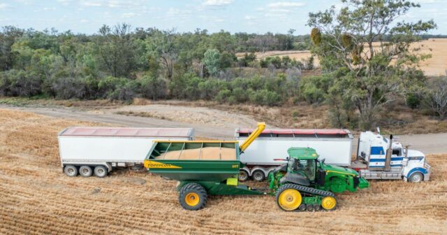 Rede rodoviária não está em condições de transportar a colheita recorde de WA para o porto
