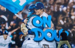‘Regra dos Dodgers’: o grafiteiro Chaka e outros se inspiram – e murais – nos campeões da World Series 'Regra dos Dodgers': o grafiteiro Chaka e outros se inspiram - e murais - nos campeões da World Series