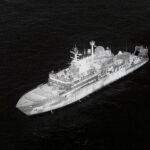 Reino Unido acusa navio espião russo de apontar lasers para pilotos que observavam navio