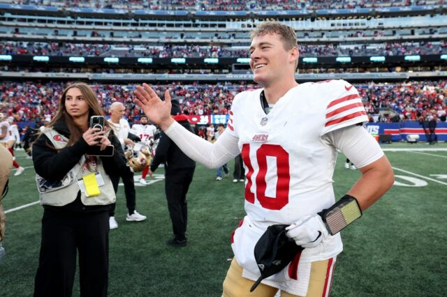 Relatório de lesão do 49ers vs. Rams: Mac Jones para Relatório de lesão do 49ers vs. Rams: Mac Jones para começar de novo; Ricky Pearsall permanece de fora