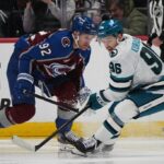 Resurgent Sharks recebem grande dose de realidade com o melhor Colorado Avalanche da NHL