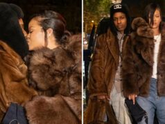 Rihanna e A$AP Rocky se beijam em Paris e se mostram com peles 1106-A$AP-Rocky-e-Rihanna-Beijando-Em-Paris-SUB-2