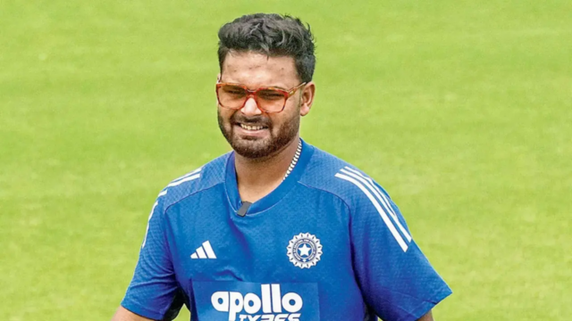 Rishabh Pant expressa sua opinião sobre a partida de teste em Guwahati
