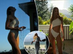 Rosie Huntington-Whiteley surpreende em novas fotos de maiô durante as férias, destacando abdominais tonificados Rosie Huntington-Whiteley surpreende em novas fotos de maiô durante as férias, destacando abdominais tonificados