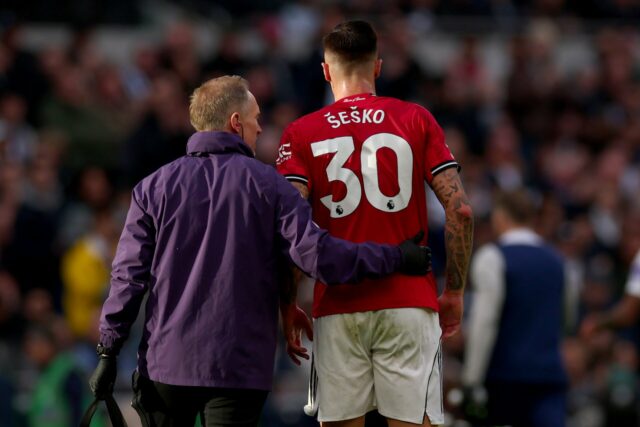 Ruben Amorim descarta atualização imediata de Benjamin Sesko após 'problema' ícone de correio