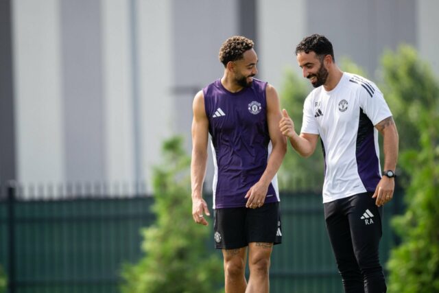 Ruben Amorim insistiu que o homem de 'qualidade' do Man Um abatido Joshua Zirkzee durante a partida da Premier League entre Manchester United e Everton em Old Trafford em 2025 em Manchester, Inglaterra.