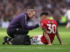 Ruben Amorim pode ter uma terceira preocupação com lesão contra o Spurs, depois de Benjamin Sesko e Harry Maguire ícone de correio