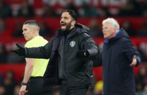 Ruben Amorim tinha estratégia perfeita para vencer o Everton, mas recusou-se a utilizá-la Ruben Amorim agachou-se